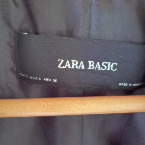 Zara Basic Vest Navy Size S - Picture 2 of 2